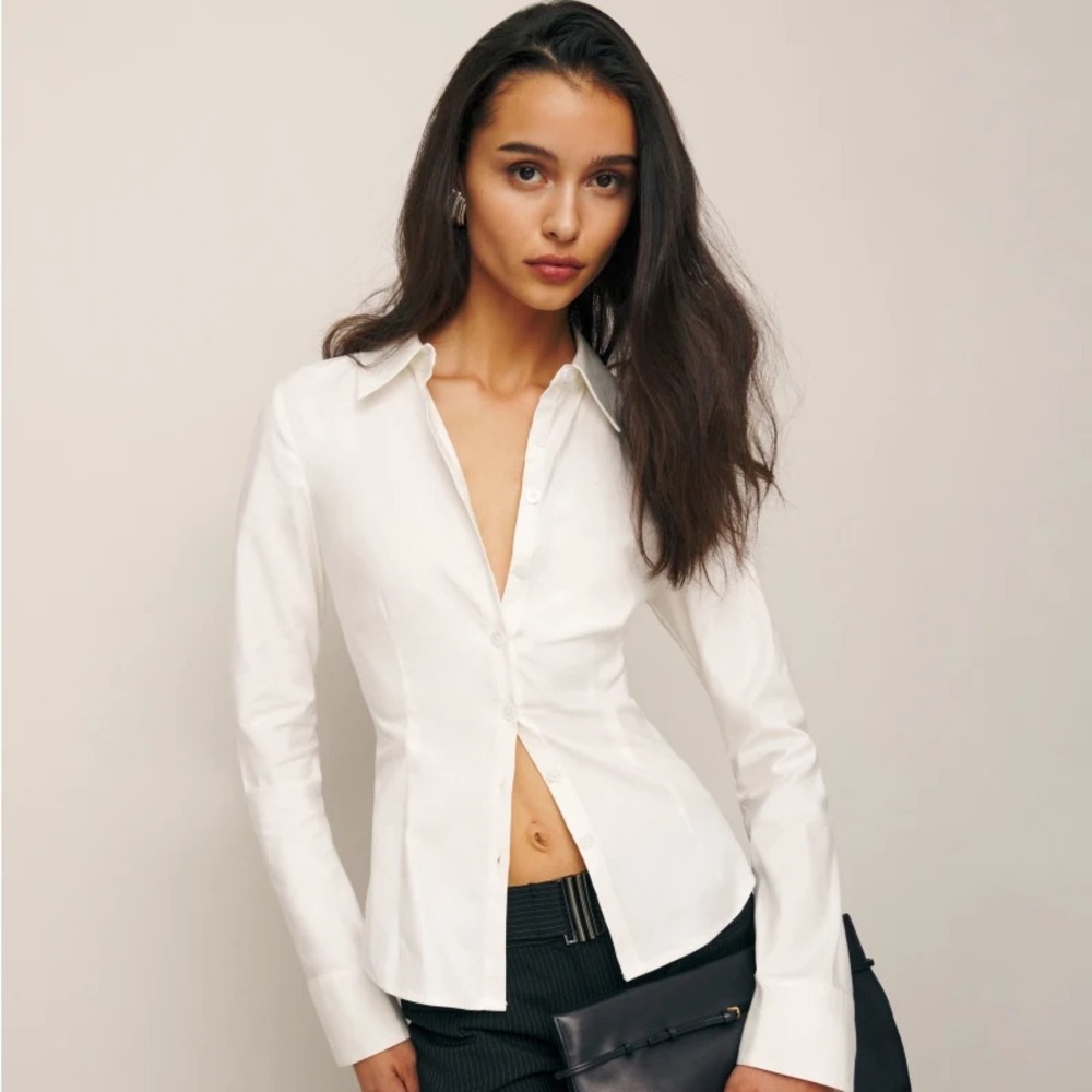 Reformation x Camille Rowe Jodie Top (Size 6)